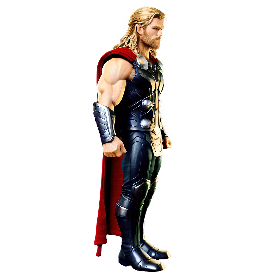 Thor 3D Model PNG 05212024 PNG with transparent background