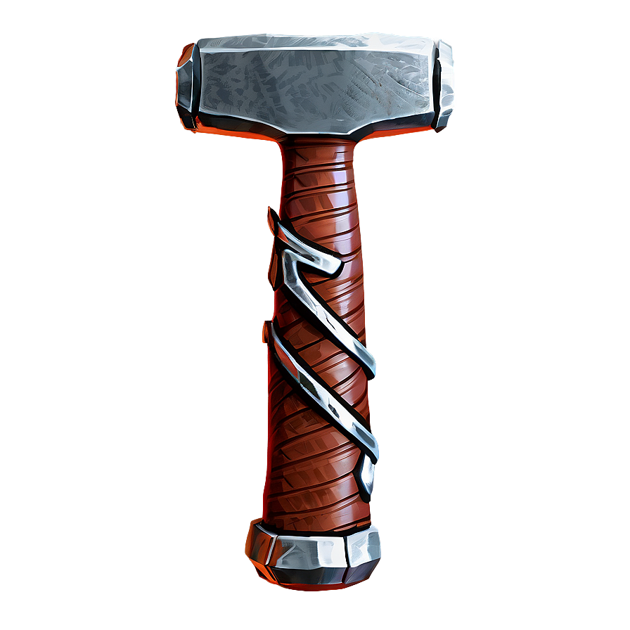 Thor Hammer PNG 05042024 PNG image with a transparent background, free high-resolution download