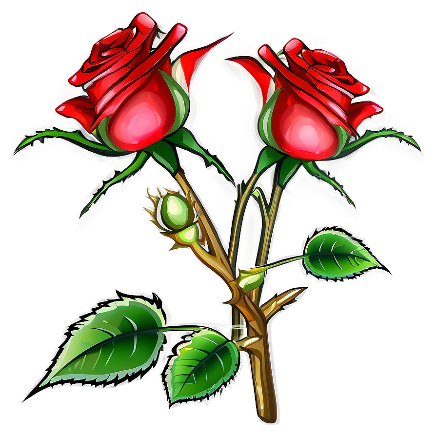 Thorny Rose Clipart Png Xtq93