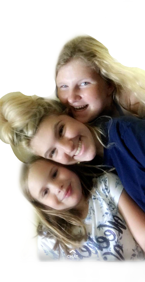 Three Friends Smiling Closeup.png PNG with transparent background