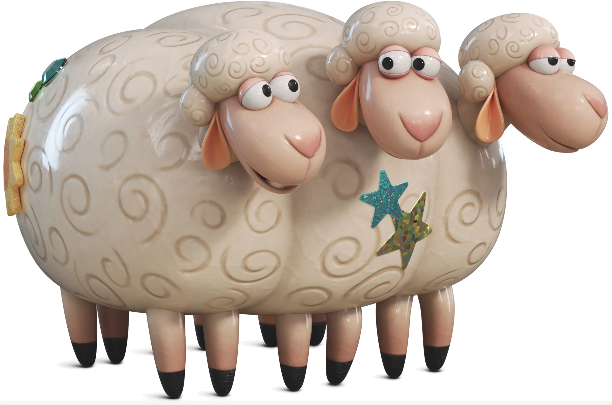 Pixar Wiki - Sheep From Toy Story 4, HD Png Download PNG with transparent background