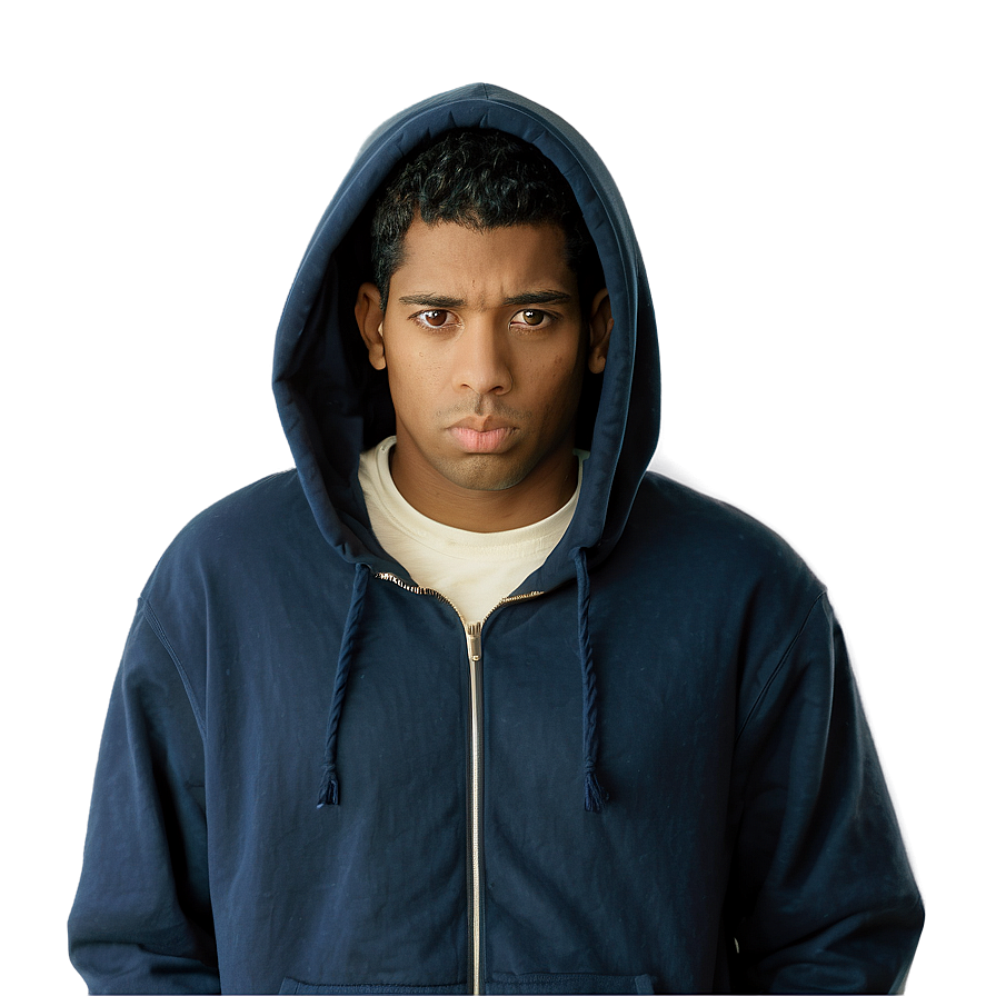 Thug In Hoodie Png Hhw