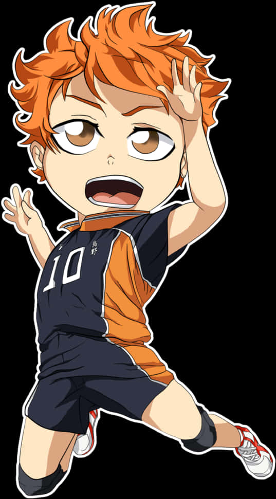 Thumb Image - Hinata Shoyo Chibi Png, Transparent Png PNG with transparent background