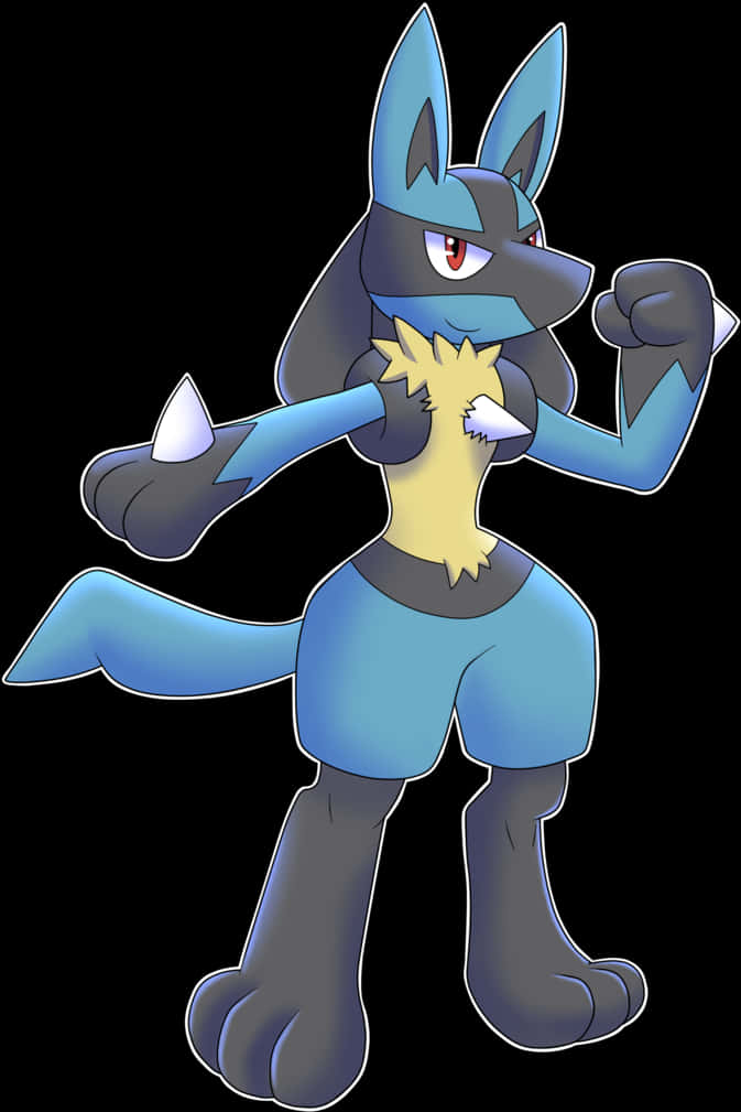 Thumb Image - No Background Lucario, HD Png Download PNG with transparent background