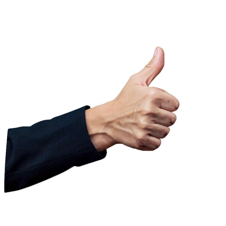 Thumbs Up Gesture Png 05042024