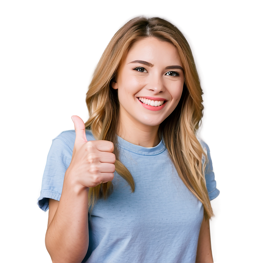 Thumbs Up Positive Feedback PNG 3 PNG with transparent background