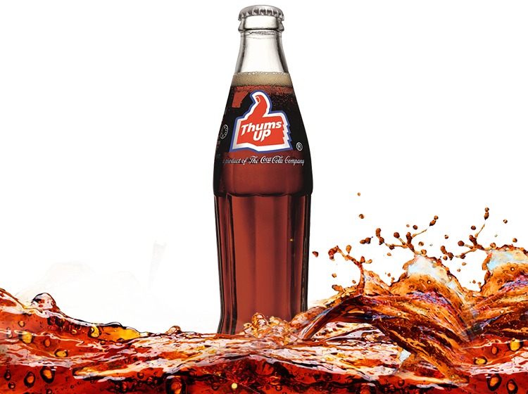 Thums Up Cold Drink Splash