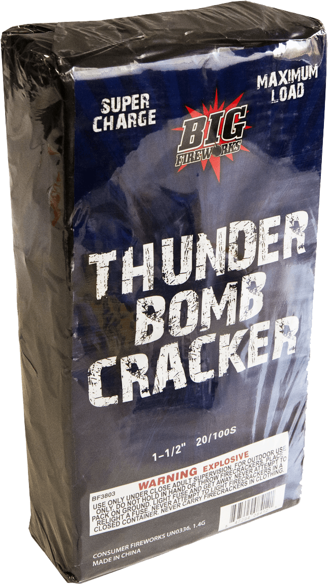 8 20 100 Thunder Bomb Crackers Full Brick - Diwali Crackers Thunder Bombs PNG with transparent background