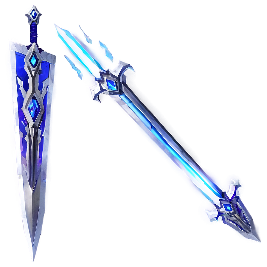 Thunder Diamond Sword Png 05252024