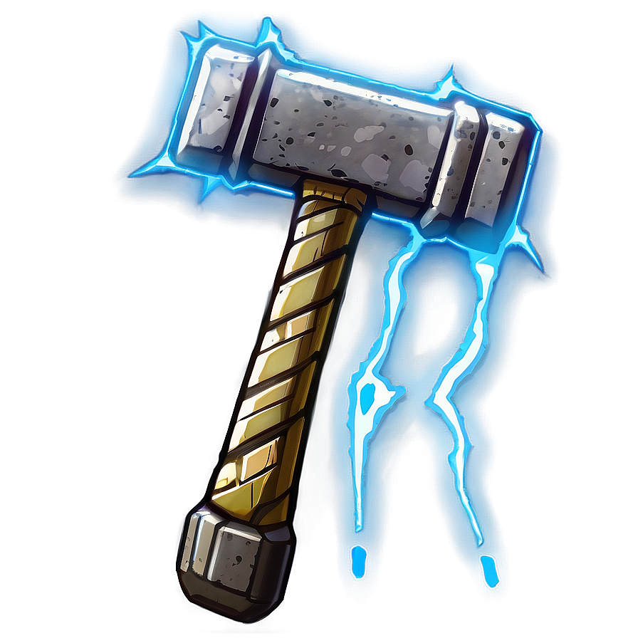 Thunder God's Hammer Png 1