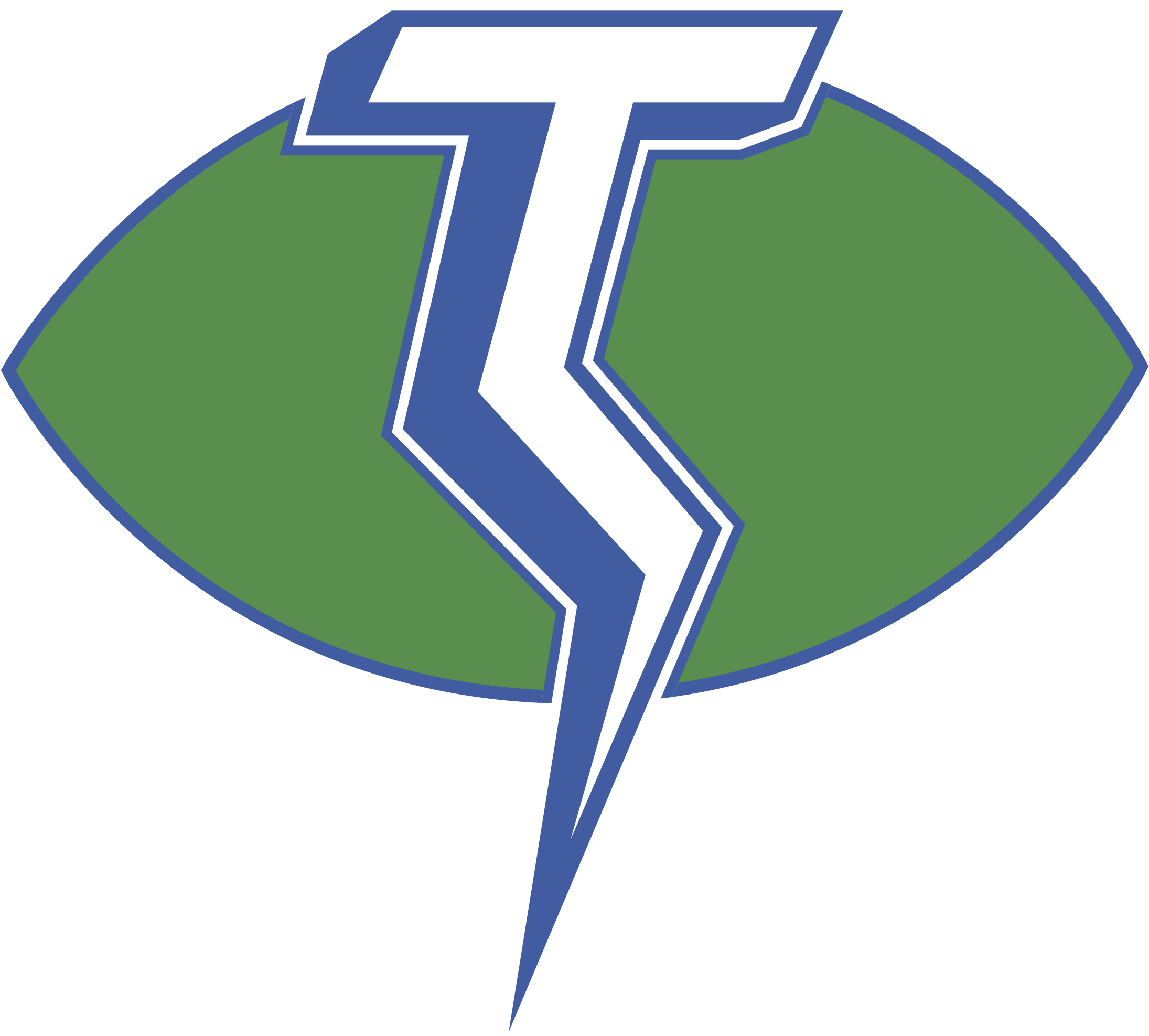 Portland Thunder Logo Png Transparent - Portland Thunder Football Logo PNG with transparent background