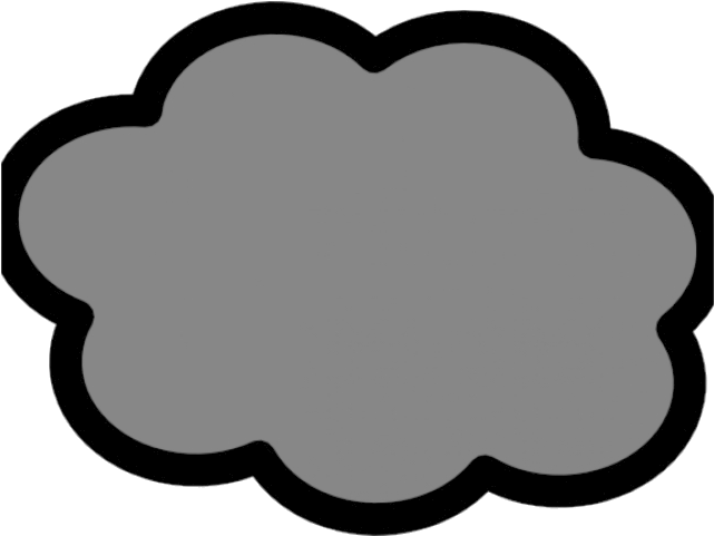 Thunderstorm Cloud Icon