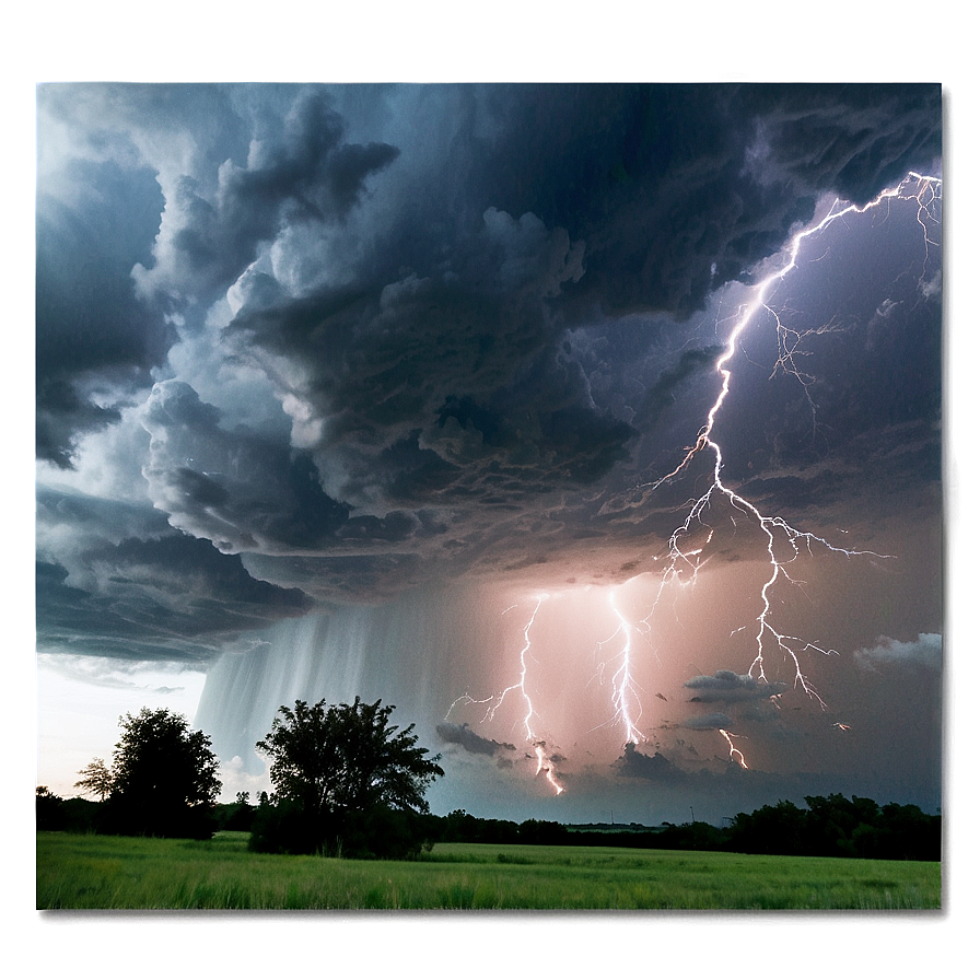 Thunderstorm Dramatic Sky PNG 06202024 PNG with transparent background