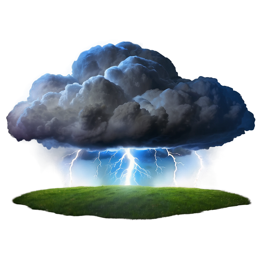 Thunderstorm Dramatic Sky PNG 06202024 PNG with transparent background