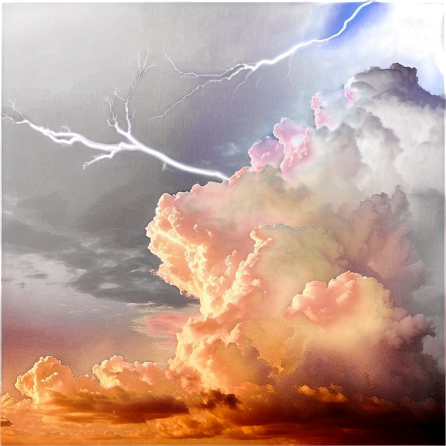 Thunderstorm Eerie Sky Png Pig28