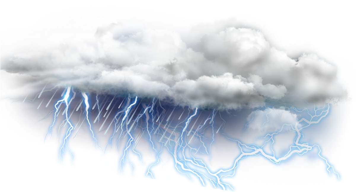 #ftestickers #sky #clouds #thunderstorm #lightning - Lightning, HD Png Download PNG image with a transparent background, free high-resolution download