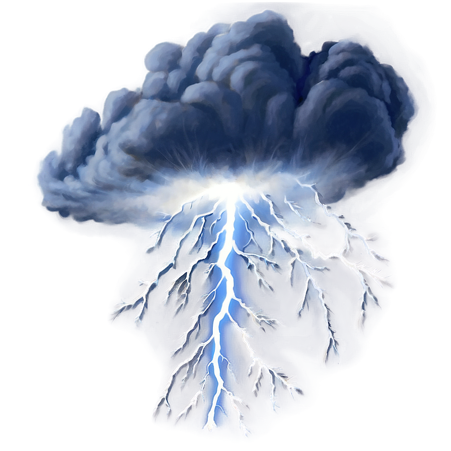 Thunderstorm Nature's Fury PNG 06202024 PNG with transparent background