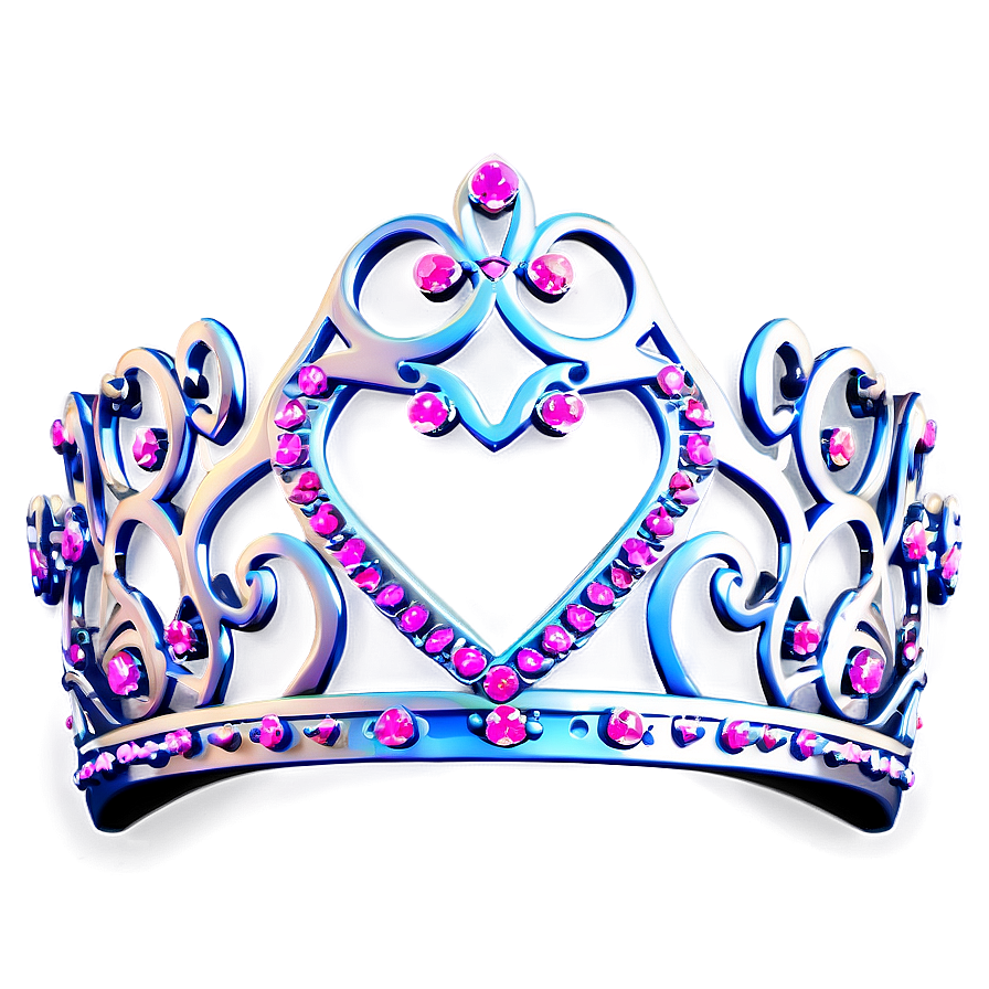 Tiara With Hearts Png Qxe