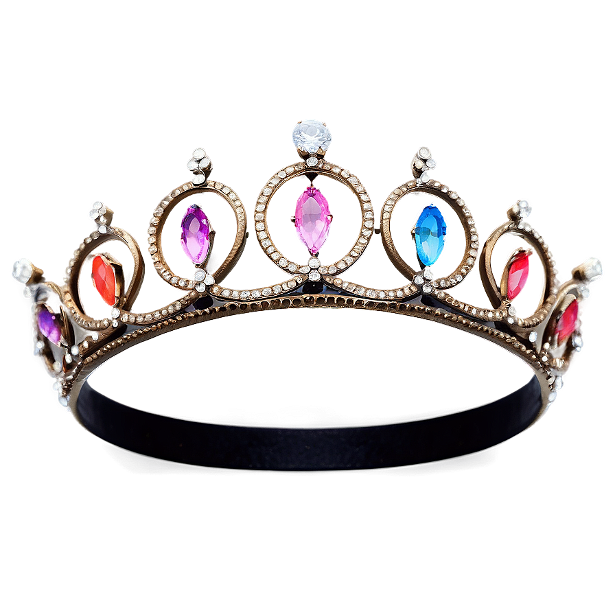 Tiara With Ribbons Png Pbt