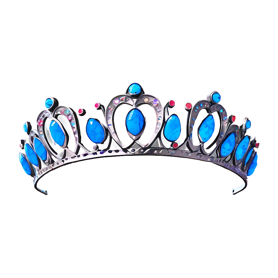 Tiara With Ribbons Png Qmj13