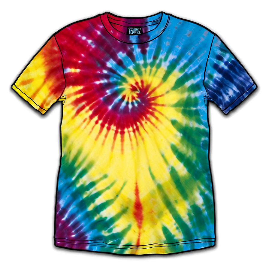 Tie Dye Shirt Fun Design Png Mgt56