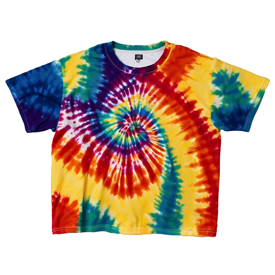 Tie Dye Shirt With Logo Png 06282024