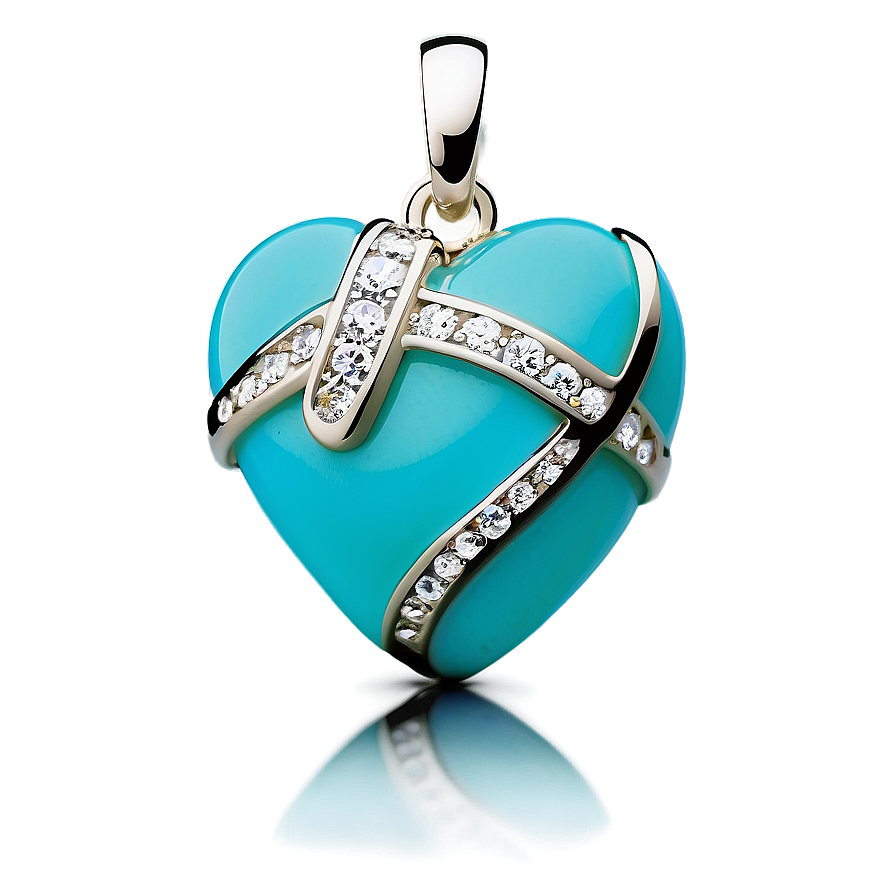 Tiffany Love Heart Pendant Png 06242024