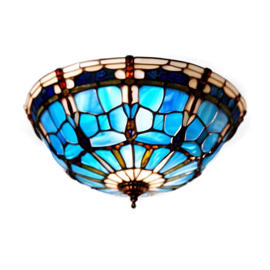 Tiffany Style Ceiling Light Png Shh