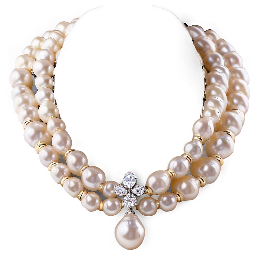 Tiffany Ziegfeld Collection Pearl Necklace Png 93