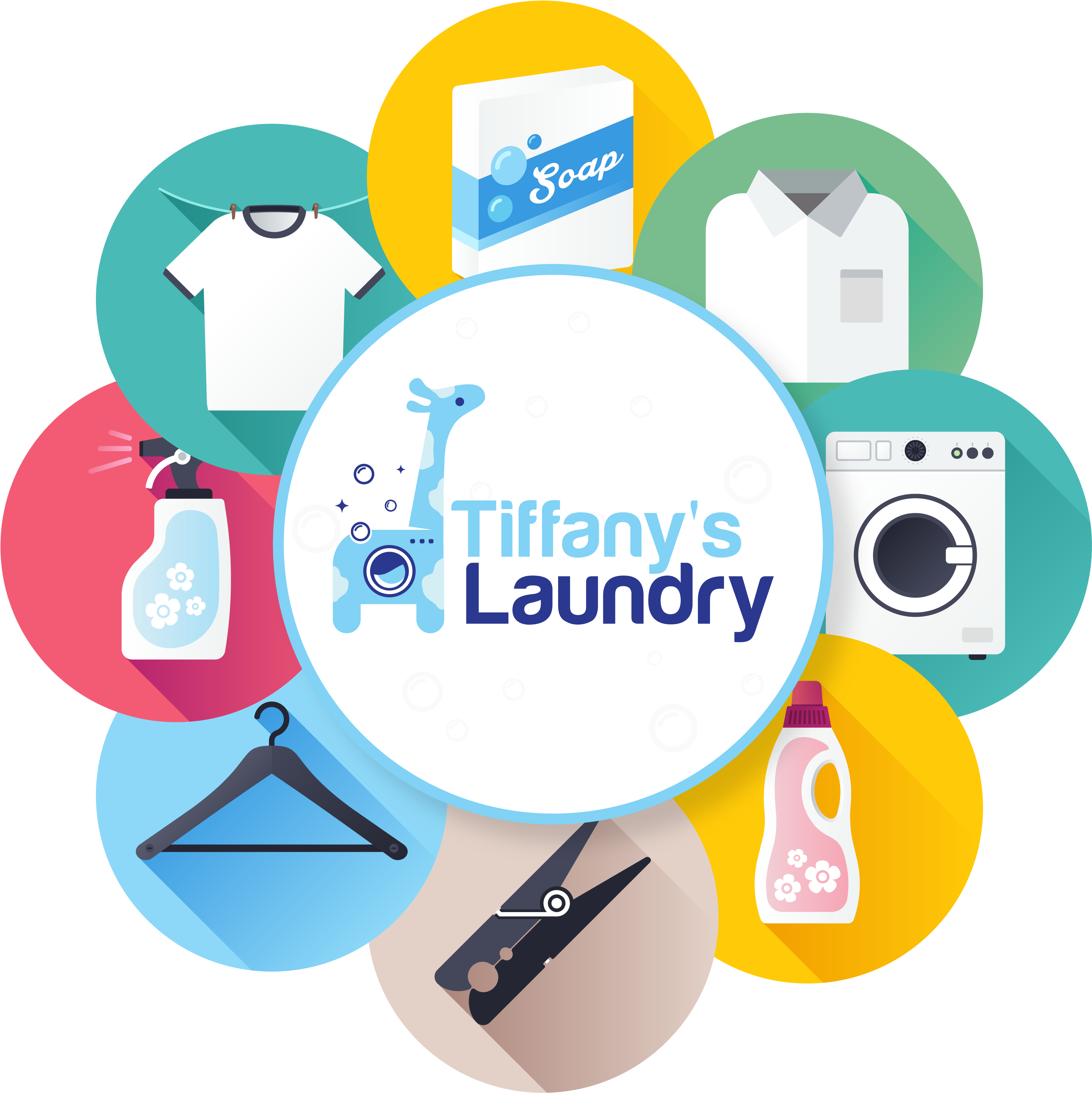 Tiffanys Laundry Service Graphic