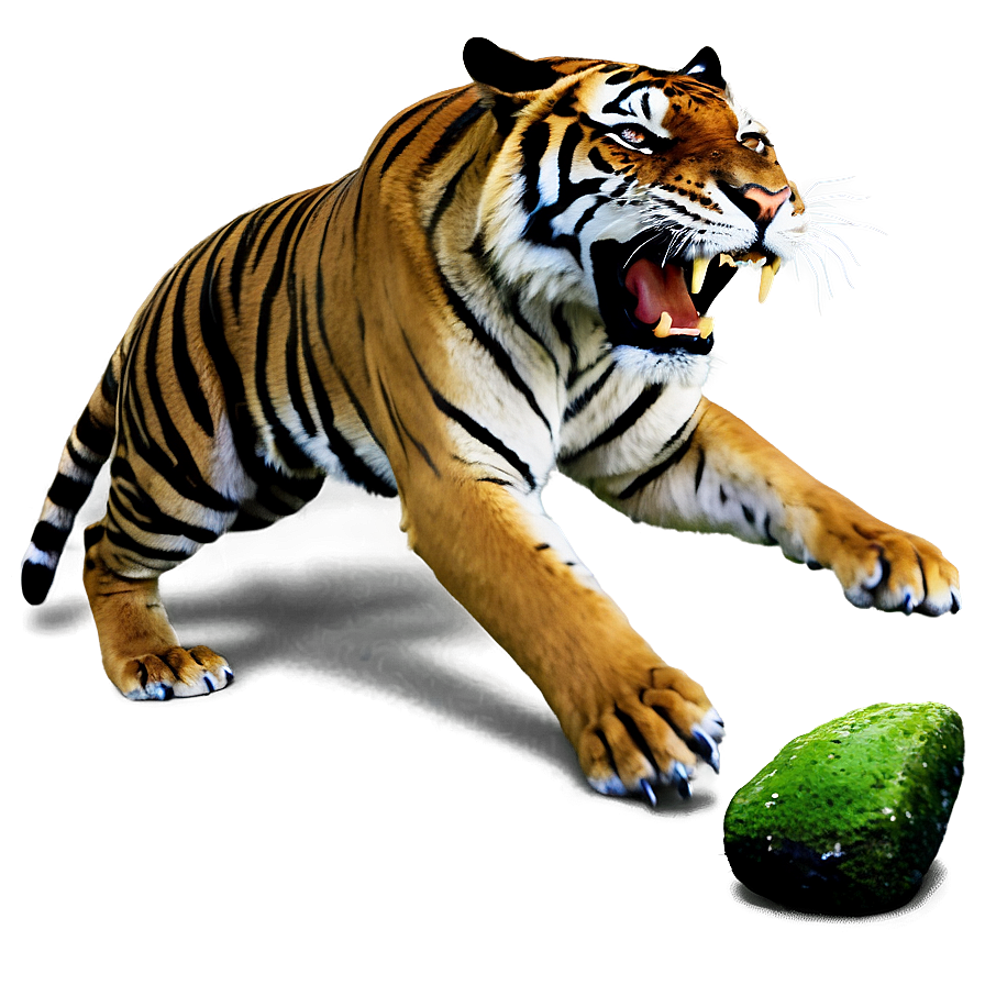 Tiger Attack Png Cuk