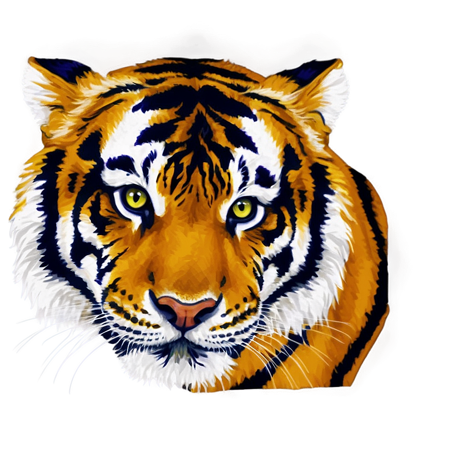 Tiger Face Close-up Png Let23