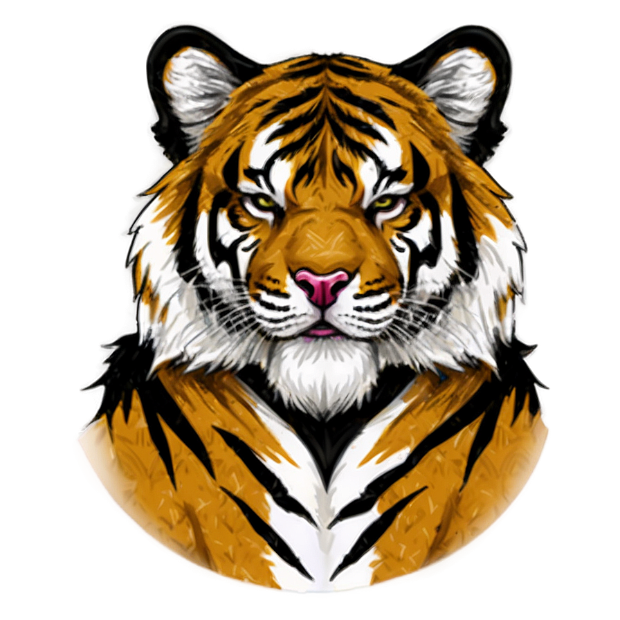 Tiger Mascot Png 05032024