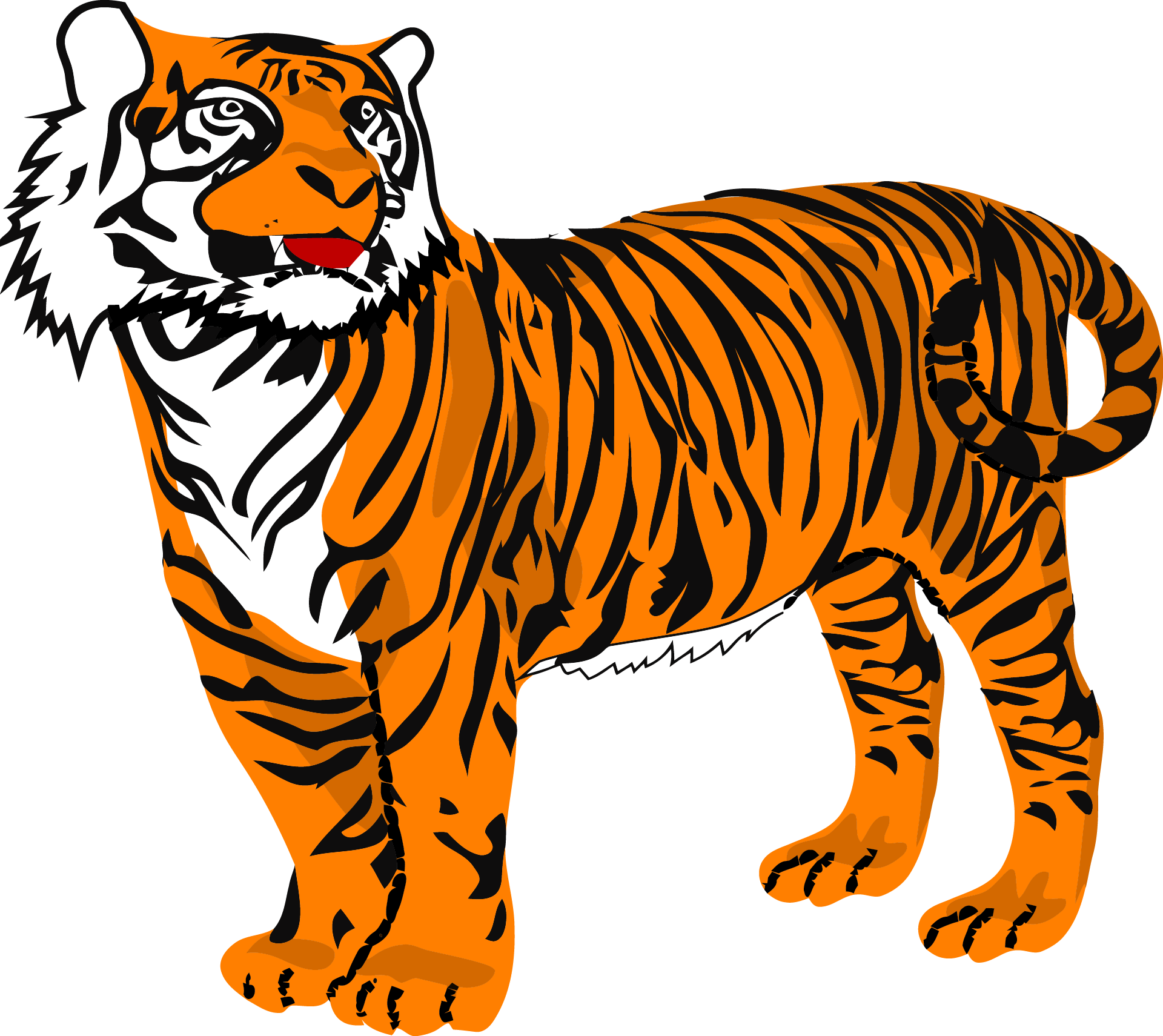 Tiger Png Clipart - Tiger Clipart PNG with transparent background