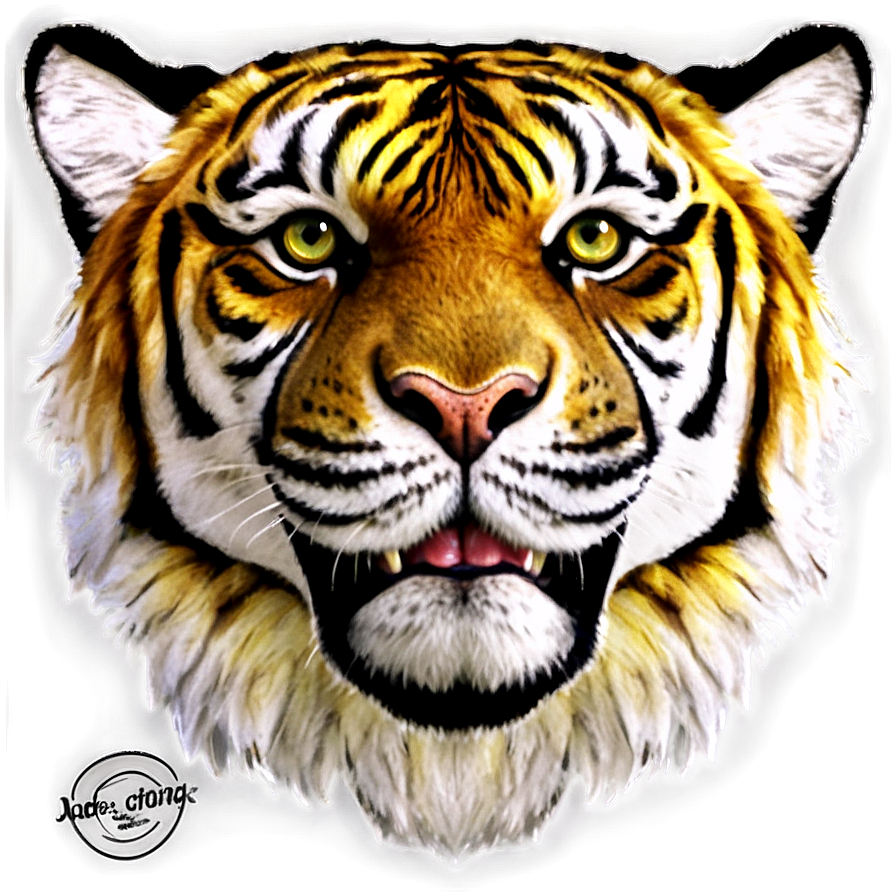 Tiger Portrait Png 05032024