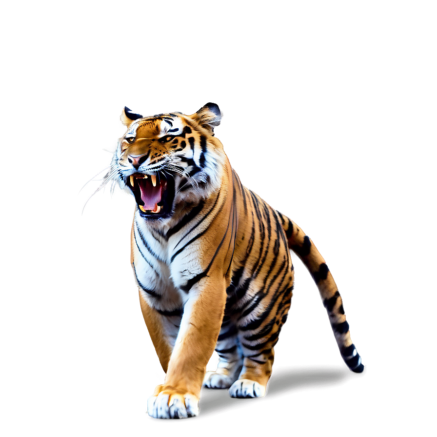 Tiger's Power And Anger Png Rtq3