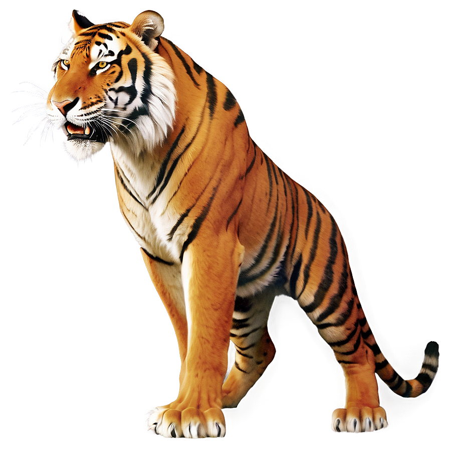 Tiger's Wrath Unleashed Png Bcr