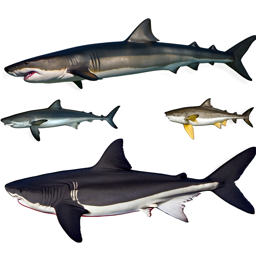 Tiger Shark Species Comparison Png 73