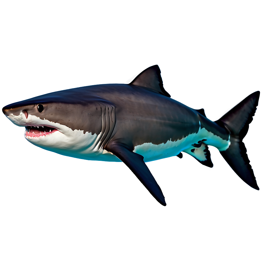 Tiger Shark With Open Jaws Png Awk2