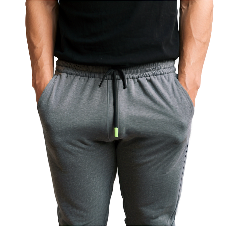 Tight Grey Sweatpants Png 40