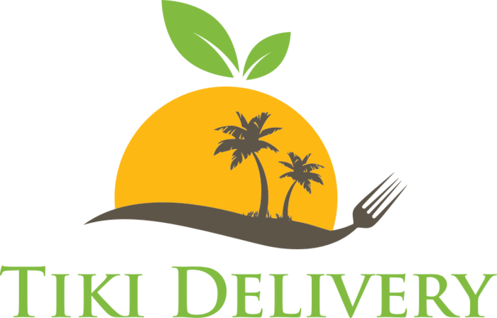 Tiki Delivery Logo PNG with transparent background