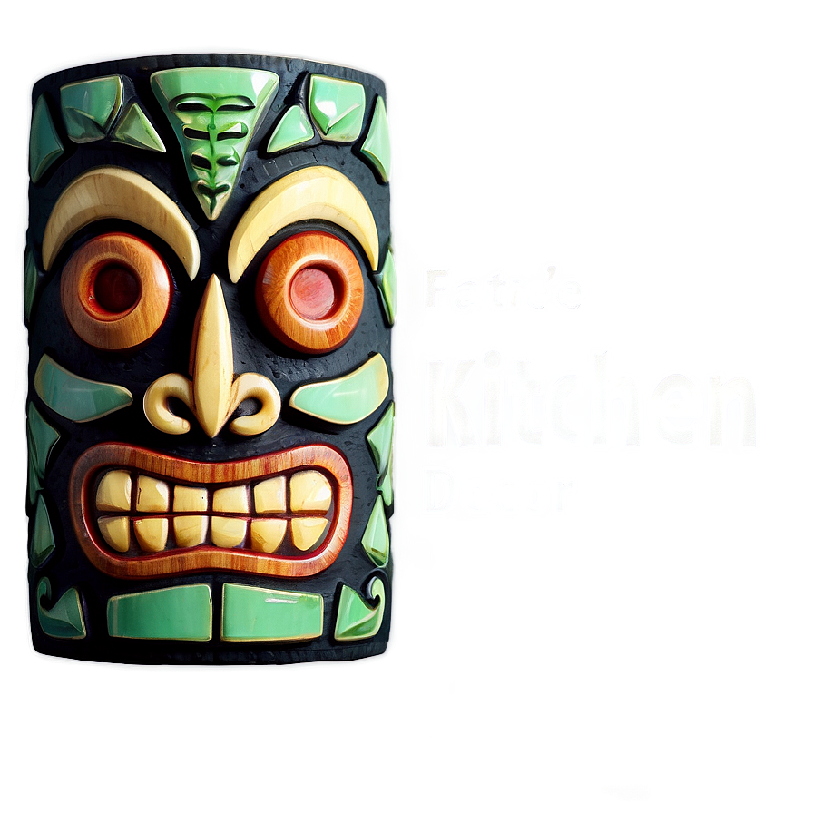 Tiki Kitchen Decor Png 06132024