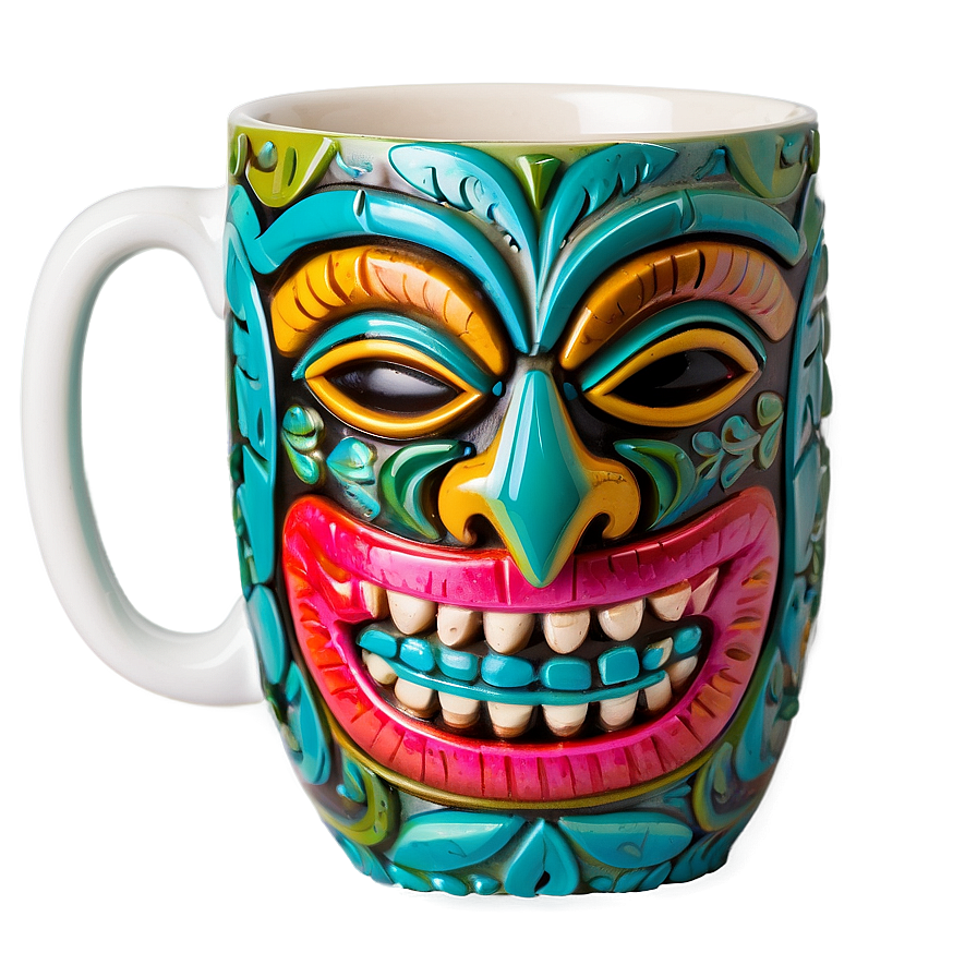 Tiki Themed Dinnerware Png Duc