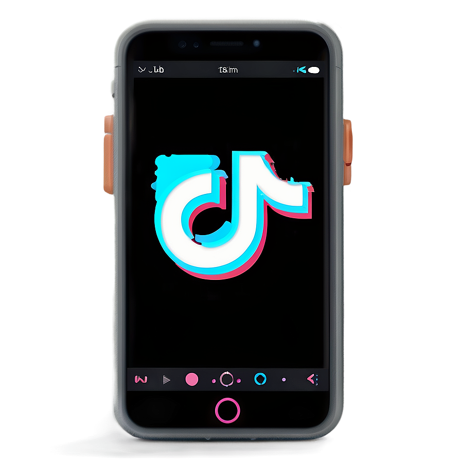 TikTok App Interface PNG aqk81 PNG with transparent background