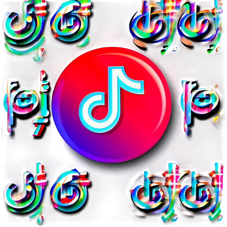 TikTok Button Icon PNG 06112024 PNG with transparent background