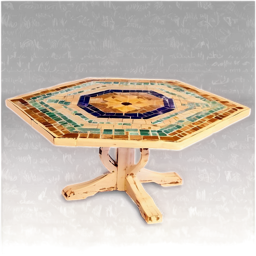 Tile Top Outdoor Table Png 06282024