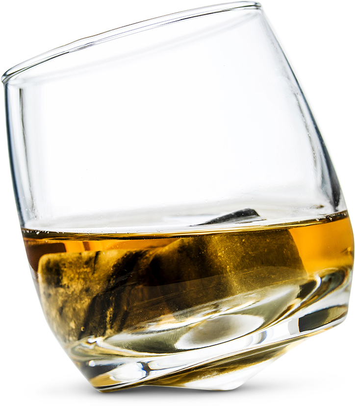 Rocking Whiskey Glasses - Whiskey Glass Png, Transparent Png PNG with transparent background