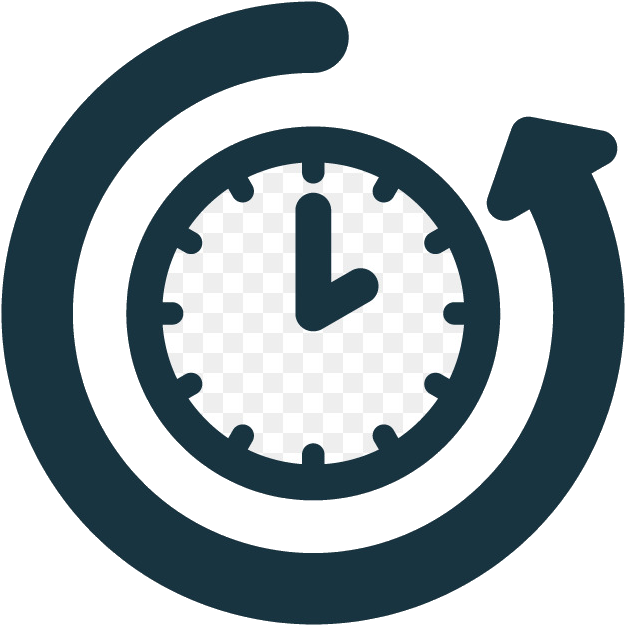 Circle Time Clipart Clock Product Transparent Clip - Time Change Clipart, HD Png Download PNG with transparent background