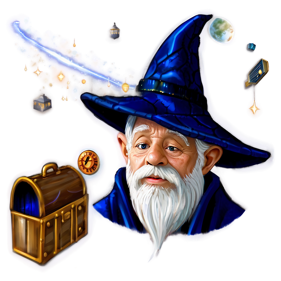 Time Traveling Wizard Png Eav49