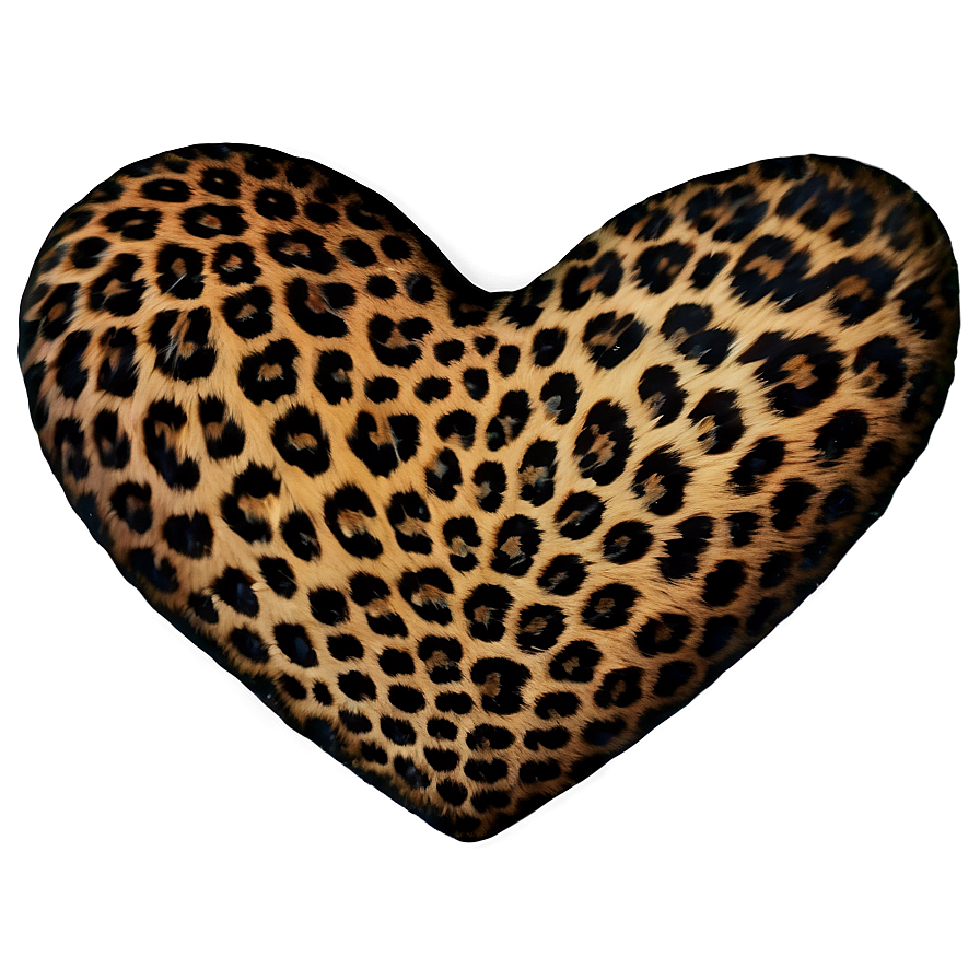 Timeless Leopard Heart Png Ihx